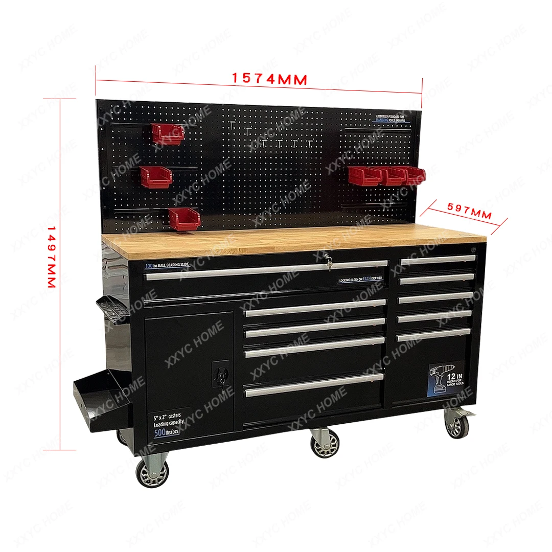 Hand Tools Maintenance Workshop - รถเข็นเครื่องมือ AAUS สำหรับงานหนัก ซ่อมรถยนต์ งานซ่อมบำรุงเคลื่อนที่ ตู้เก็บเครื่องมืออเนกประสงค์