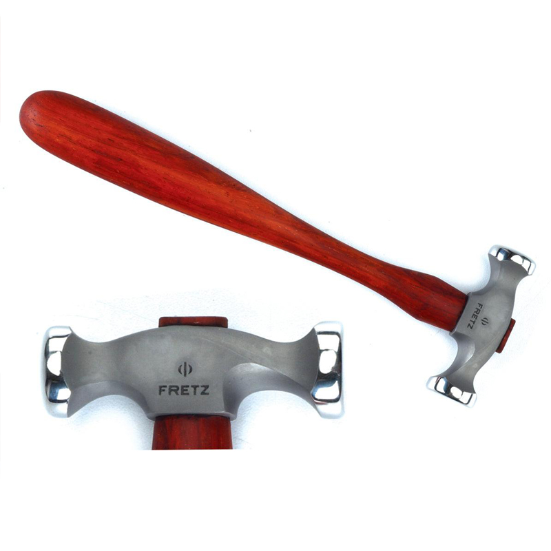 Tools Vn - ค้อนตีโลหะ Fretz HMR-101 สำหรับงานเงิน ขนาดใหญ่ ผิวขัดเงา