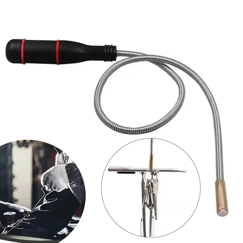 Hand Tools Maintenance Workshop - เครื่องมือแม่เหล็กดูดแบบพับได้ แข็งแรง พกพาสะดวก แท่งแม่เหล็กยืดหดได้ สำหรับถอดประกอบรถยนต์ ซ่อมบำรุง
