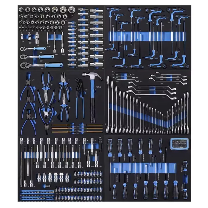 Workshop Tools In Ship - ชุดเครื่องมือช่างซ่อมรถยนต์สำหรับอู่ซ่อมรถ ชุดเครื่องมือช่างมืออาชีพ 310 ชิ้น วัสดุ CRV