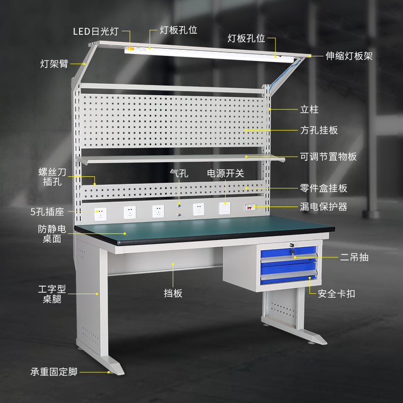 โต๊ะตรวจสอบสายการประกอบของช่าง - Hand Tools Maintenance Workshop บทวิจารณ์และราคา