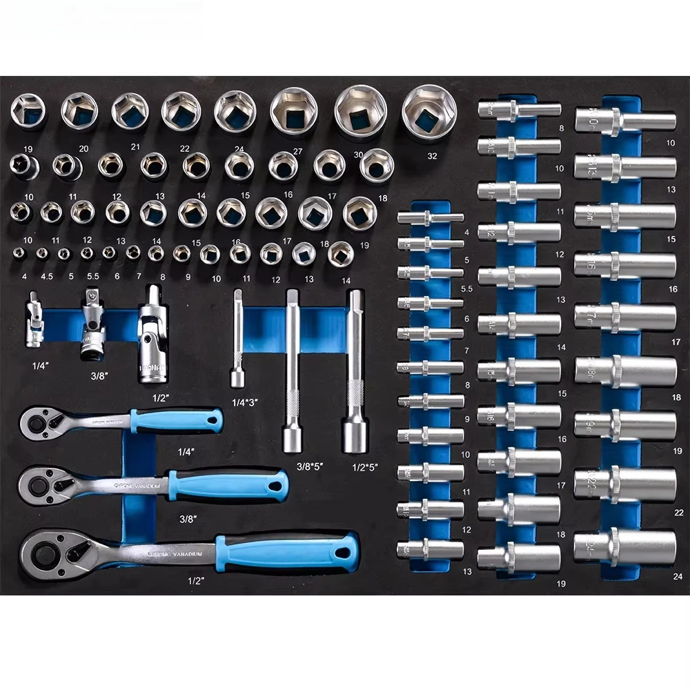 ชุดเครื่องมือซ่อมรถยนต์โลหะ CR - Workshop Tools In Ship บทวิจารณ์และราคา