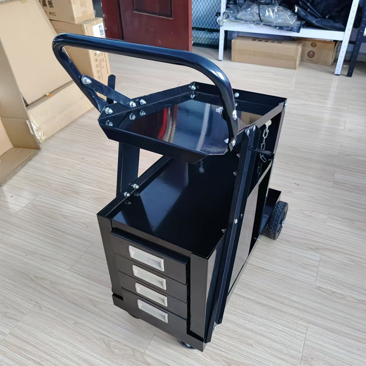 รถเข็นเชื่อมแบบลิ้นชักเคลื่อนย - Welding Tools In Workshop บทวิจารณ์และราคา